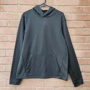 Old Navy Men's Size Large Gray Go-Dry French Terry Pullover Performance Hoodie